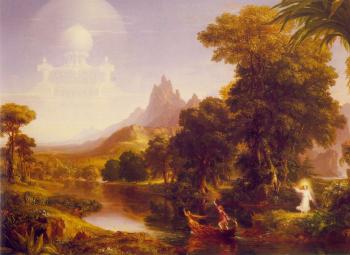 Thomas Cole : The Voyage of Life: Youth